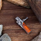 Нож складной полуавтоматический "Ружье", клинок 7 см, с фонариком - Фото 5