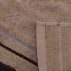 Полотенце махровое «Кирпичи», размер 34х76 см, цвет коричневый, 400 г/м² - Фото 3