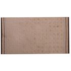 Полотенце махровое банное «Кирпичи», размер 65х135 см, цвет коричневый, 400 г/м² - Фото 1