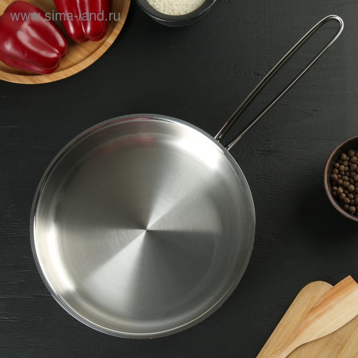 Сковорода «Гурман-Классик», d=24 см, тройное дно - Фото 1