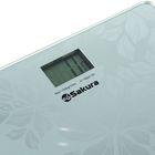 Весы напольные Sakura SA-5071FS, электронные, до 150 кг, цвет серебро - Фото 2