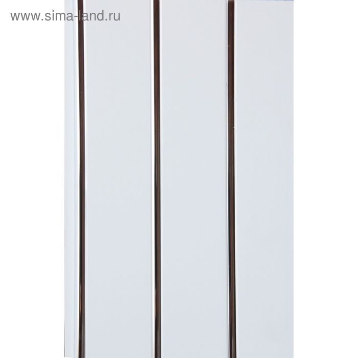 панель 3-х секционная серебро люкс 0,24м*3м*8мм. панели пвх хром. 24х3м (серебро) novaplast. панель пвх 3000 240 8 мм 3-х секционная софито золото. 72 м2.