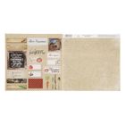 Бумага для скрапбукинга Рецепты счастья "Плашки" 30.5 х 30.5 см 180 г/м - Фото 2