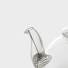 Заварочный чайник Magistro, 1 л, 20.5×15 см, металлическое сито, стекло - Фото 3