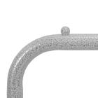 Стойка для одежды «Радуга», 82×39×150 см, цвет белое серебро - Фото 4
