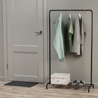 Вешалка гардеробная для одежды «Радуга», чёрная - Фото 5