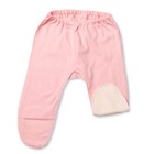 Ползунки детские, рост 44-50 см, цвет розовый/молочный E055002K50_М - Фото 1