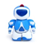 Робот радиоуправляемый «Минибот», световые эффекты, цвет синий - фото 3798100