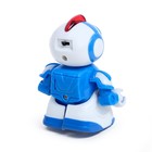 Робот радиоуправляемый «Минибот», световые эффекты, цвет синий - фото 8300956
