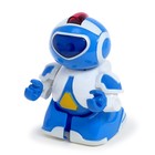 Робот радиоуправляемый «Минибот», световые эффекты, цвет синий - фото 3798102