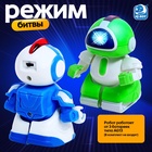 Робот радиоуправляемый «Минибот», световые эффекты, цвет синий - Фото 4