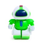 Робот радиоуправляемый «Минибот», световые эффекты, цвет зелёный - фото 3798106