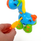 Конструктор винтовой «Жираф», 16 деталей, цвета МИКС - Фото 4