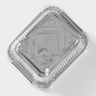 Набор форм из фольги для выпечки и запекания Доляна, 430 мл, 15×12×5 см, 3 шт. - Фото 4