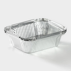 Набор форм из фольги для выпечки и запекания Доляна, 430 мл, 15×12×5 см, 3 шт. - Фото 5