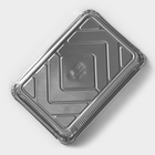 Набор форм из фольги для запекания и выпечки Доляна, 2.1 л, 31.5×22×5.5 см, 2 шт. - Фото 5