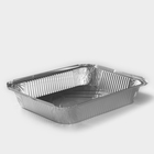 Набор форм из фольги для запекания и выпечки Доляна, 3.1 л, 32.5×25.8×6.3 см, 2 шт. - Фото 3