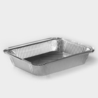 Набор форм из фольги для запекания и выпечки Доляна, 3.1 л, 32.5×25.8×6.3 см, 2 шт. - Фото 2