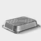 Набор форм из фольги для запекания и выпечки Доляна, 3.1 л, 32.5×25.8×6.3 см, 2 шт. - Фото 4