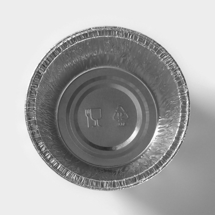 Набор форм для выпечки из фольги Доляна, 135 мл, 6 шт, d=8,5 см - фото 1912044496
