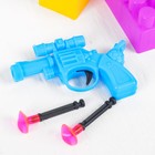 Стрелялка "Пистолет" 2 присоски, цвета МИКС - Фото 2