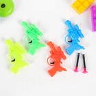 Стрелялка "Пистолет" 2 присоски, цвета МИКС - Фото 3