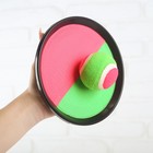 Игра «Тарелка-липучка», набор: 2 тарелки, мяч - Фото 2