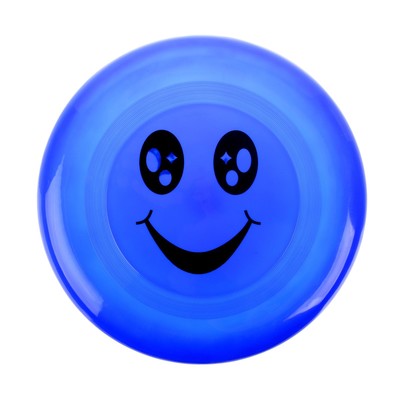 Фрисби, летающая тарелка «Смайл», цвета МИКС