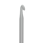Крючок для вязания металлический, с тефлоновым покрытием, d=4мм, 15см - Фото 2
