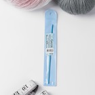 Крючок для вязания, d = 2 мм, 15 см, цвет синий - Фото 3