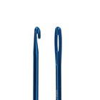 Крючок для нукинга металлический, d = 2,7мм, 16,5 см, цвет голубой - Фото 2