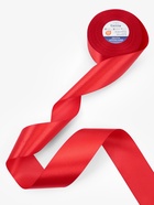 Лента атласная, 50 мм × 33 ± 2 м, цвет красный №026 - Фото 1