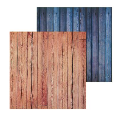 Фотофон двусторонний «Доски», 45 × 45 см, переплётный картон, 980 г/м