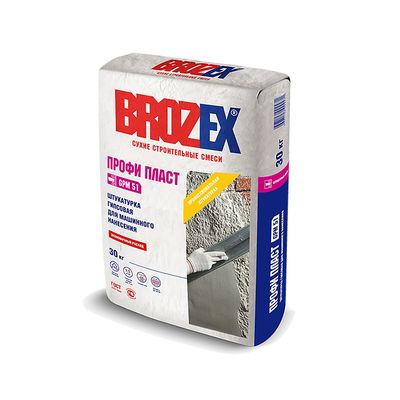 Смесь штукатурная на гипсо–перлитовой основе Brozex «Гипер – пласт», 30 кг