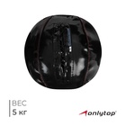 Мяч набивной ONLYTOP, 5 кг - Фото 1