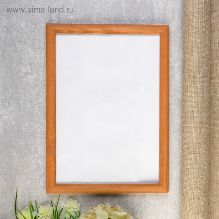 Фоторамка для фото 21×30 см Andromeda, сосна под орех - Фото 1