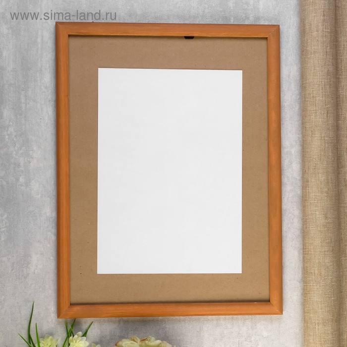 Фоторамка сосна орех 1/5 30х40 см - Фото 1