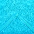 Полотенце махровое «Экономь и Я» 30х30 см, цвет голубой - Фото 3