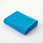 Полотенце махровое Экономь и Я 50х90 см, цв. голубой, 320 г/м² - Фото 1