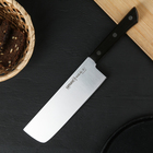 Нож кухонный сантоку Samura Harakiri Накири, лезвие 16,1 см, сталь AUS-8 - Фото 1