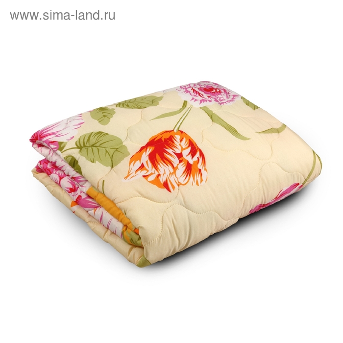 Одеяло облегченное Веста, ФПТ-О-15, 140*205, 200г/м, холлофайбер, ткань п/э, цвет микс - Фото 1