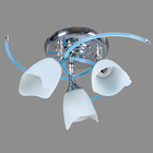 Люстра "Ландыш" 3x40Вт E27 МИКС 44х44х26 см. - Фото 2