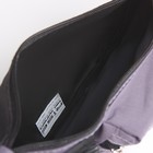 Сумка поясная на молнии, 1 отдел, 2 наружных кармана, цвет серый - Фото 5