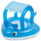 Круг-ходунки для плавания «Скат», 103х77 см, с сиденьем, навесом 56589NP INTEX - Фото 1