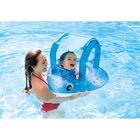 Круг-ходунки для плавания «Скат», 103х77 см, с сиденьем, навесом 56589NP INTEX - Фото 2