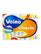 Туалетная бумага Linia VEIRO Classic, белая, 2 слойная, 24 шт.  (артикул 1684840)  большой выбор товаров оптом и в розницу по низким ценам с доставкой