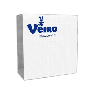 Салфетки бумажные Linia Veiro, белые, 1 слой, 50 шт.