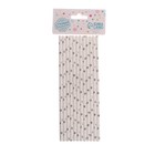 Трубочка для коктейля «Звёздочки», набор 12 шт., цвет серебряный - Фото 2