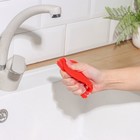 Губка для посуды Доляна, 11×11×1 см, силиконовая, МИКС - Фото 6