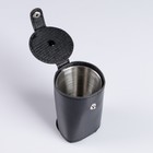 Набор стопок Мастер К, 70 мл, 4 шт., чехол, нержавеющая сталь - Фото 2